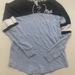 PINK Jersey style long sleeve